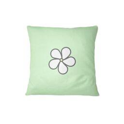 Bona Basics, Decorative Cushion Cover, Home Decor, For Sofa, Cafeteria, Size: 45X45 cm, Colour: Light Green