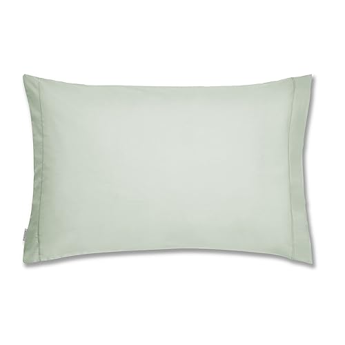 Bianca Plain Dyed Green Pillow Case 50x70 (2)