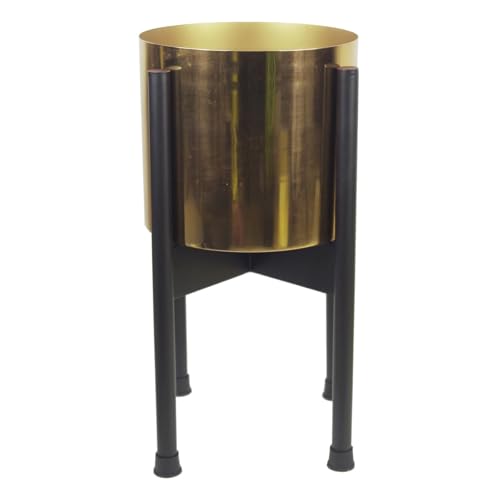 Leaf Metal Planter