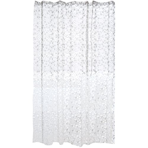 "MSV ""Premium Eva Copenhagen Shower Curtain, Multi-Colour, 180 x 200 cm"