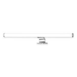 BRILONER - LED Mirror Bathroom IP44 Splash Protection, Neutral White, Cabinet Lighting, Mirror lamp, 50 x 9.5 x 5 cm, Chrome