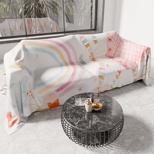 PETTI Artigiani Italiani - Bedspread One Square and Half Summer Design Party 01 100% Hypoallergenic Microfiber 100% Made in Italy