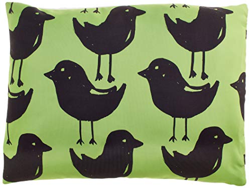 BonaMaison Decorative Cushion Cover, Neon Green Fume Throw Pillow Covers, Home Decorative Pillowcases for Livingroom, Sofa, Bedroom, Size: 45X60 Cm - Designed and Manufactured in Turkey