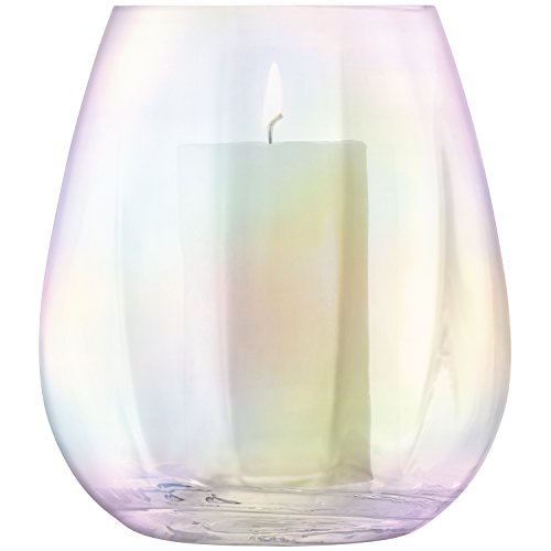 LSA International Lantern/Vase H22cm Mother of Pearl