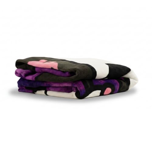 "Franco Collectibles Kuromi Bedding Super Soft Cozy Throw Blanket, 62"" x 90"" (Official Licensed Product)"