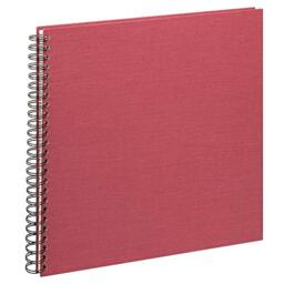 walther Design Photo Album Dark Red 33 x 35 cm Linen, 6SL3335C20Y
