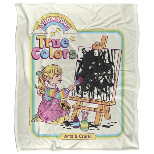 Steven Rhodes Show Your True Colors Silky Touch Super Soft Throw Blanket 152 X 127 Cm