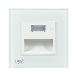 PNI WL100 LED lamp for Staircase Lighting, recessed mounting, with Motion Sensor, Light Sensor, Adjustable Light Color, Adjustable Light Intensity, Night Mode, Day Mode, 1.5W