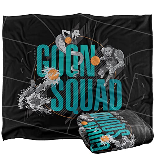 SPACE JAM 2 Goon Squad Court Officially Licensed Silky Touch Super Soft Throw Blanket 152 x 127 cm