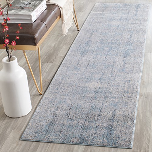 Safavieh Metro-Mod Indoor Woven Runner Area Rug, Mystique Collection, MYS971, in Teal / Multi, 69 X 244 cm for Living Room, Bedroom or Any Indoor Space