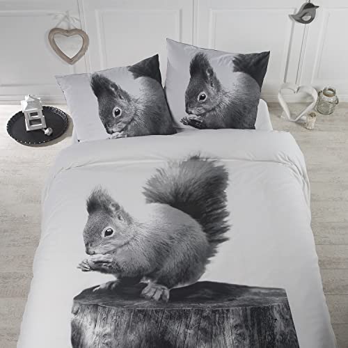 Papillon rebbel Duvet Covers, Cotton, Multi-Coloured, 200 x 200/220 cm