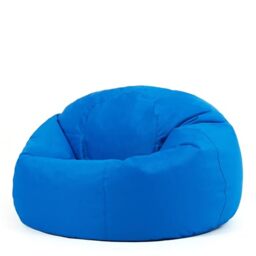 Bean Bag Bazaar Hi-Rest Outdoor Kids Bean Bag with Filling Included, Blue