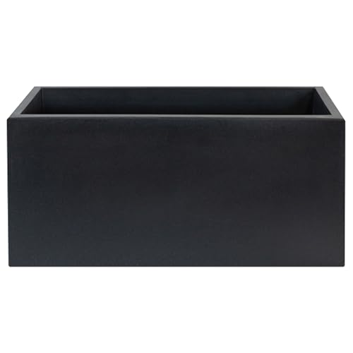 WELL HOME MOBILIARIO & DECORACI??N Rodr-i Flower Box 120 x 45 cm Anthracite, Charcoal
