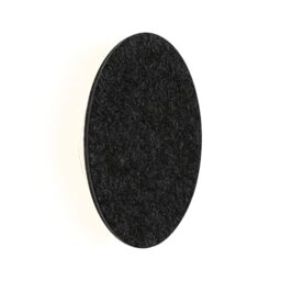 Paulmann 79992 LED wall luminaire 3-Step dimming Tulga 2700K 1000lm 230V 15W Anthracite Felt luminaire