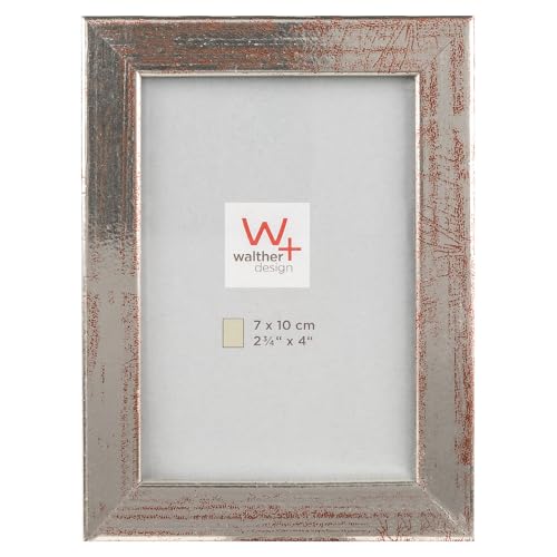walther design Picture Frame Silver 7 x 10 cm Peppers Wooden Frame BP710S
