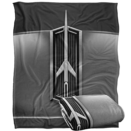 Oldsmobile 1964 Hood Emblem Silky Touch Super Soft Throw Blanket 152 X 127 cm, White