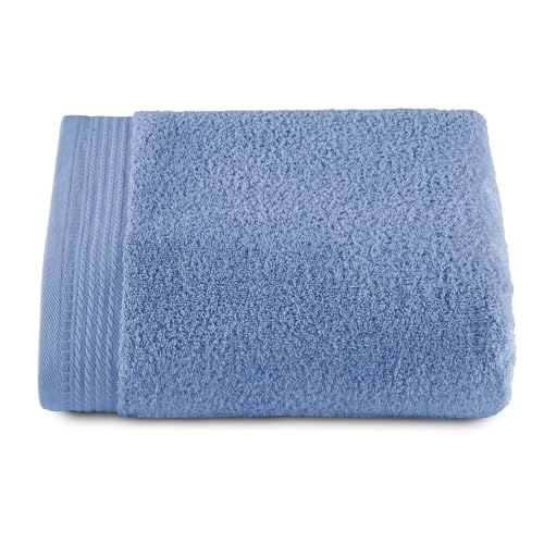 RIZO Top Towel – Set of 1 Shower Towel – Bath Towels – 100% Combed Cotton – 600 g/m2 – Measure 70 x 140 cm – Lavender