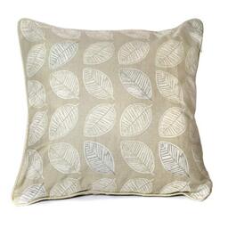Fusion - Delft - 100% Cotton Cushion Cover - 43x43cm (17x17) in Natural
