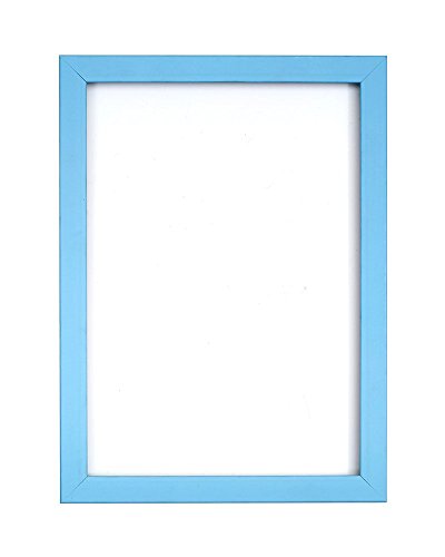 Frame Company Candy Range 9 x 7-Inch Plastic Picture Photo Frame, Aqua Blue