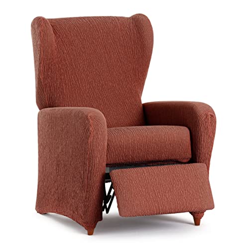 Eysa Llion Sofa Cover, Lycra, Orange 9, 1 Seater