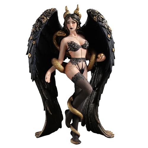 Veronese Design 10 5/8 Inches Lilith The First Temptress Polyresin Hand Painted Collectible Figurine