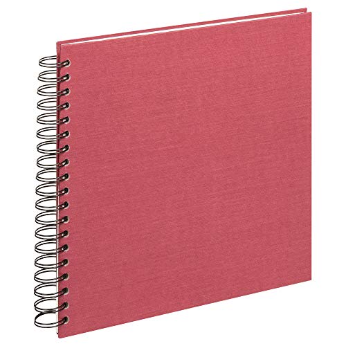 walther Design Photo Album Dark Red 26 x 26 cm Linen, 6SL2626C20Y