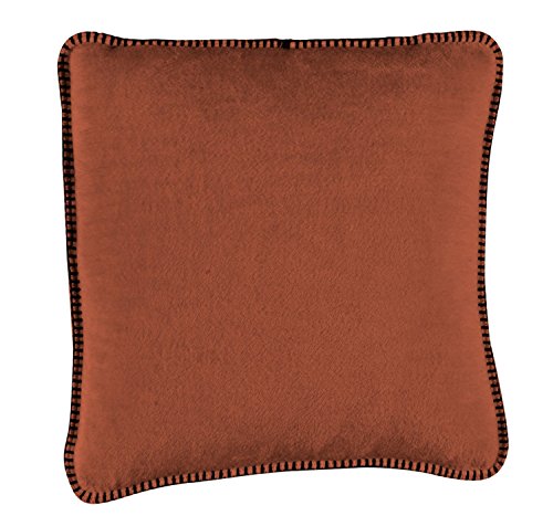 Biederlack Aura Marsala Cotton Blend Cushion Cover, 50 x 50 x 12 cm