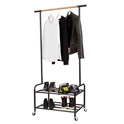 Store It Clothes Rack, Metal, Black, 91,5x52,5x173cm