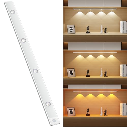 Under Cabinet Light, 60CM USB-C Rechargeable LED with Motion Sensor