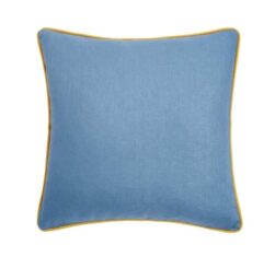 Ulster Weavers Limelight Ochre Filled Cushion, 50 x 50cm, Irish Linen, Microfibre Pad