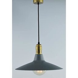 THELUZ 683/40GR/CU Ceiling Lighting, Grey