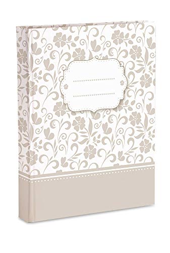 Mareli Photo Album 23 x 30 cm with 30 Sheets (60 Pages) White with Tissue and Cover in Cover with Matte Laminated Finish, Ghirigori