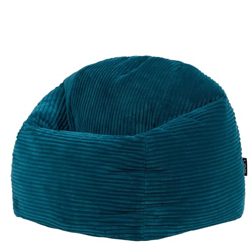 icon Kingston Kids Cord Bean Bag with Filling Included, Teal