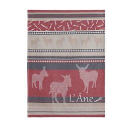 "Coucke Le Anes French Cotton Jacquard Towel, 20"" x 30"", 100% Cotton"