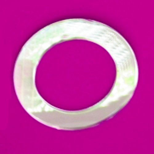 Acrylic Mirror Round Down Light Surrounds (Pack of 4)
