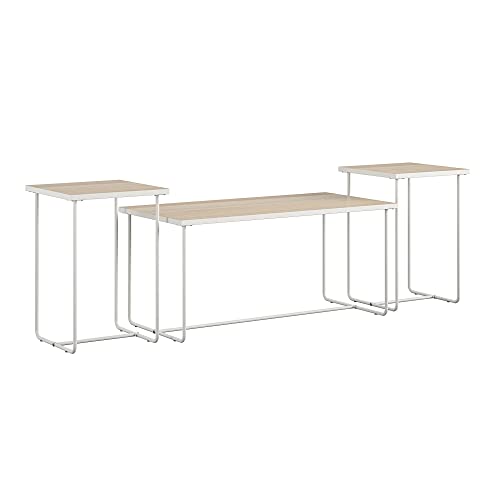 DHP Furniture Dante Nesting Tables, Natural, 99 x 49 x 47cm (WxDxH)