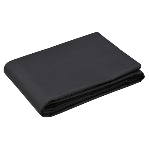 STOF - Flat Sheet - Size 180 x 290 cm - Cotton Percale Quality - 100% Oeko-Tex Certified Cotton - Anthracite Colour - Elysee Model - Bed Linen for Home - Soft and Comfortable