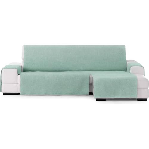 ECOMMERC3 Universal and Versatile Chaiselong Normal Right Sofa Cover - Green Chaiselong Protector Easy to Install for Back, Seat and Arms