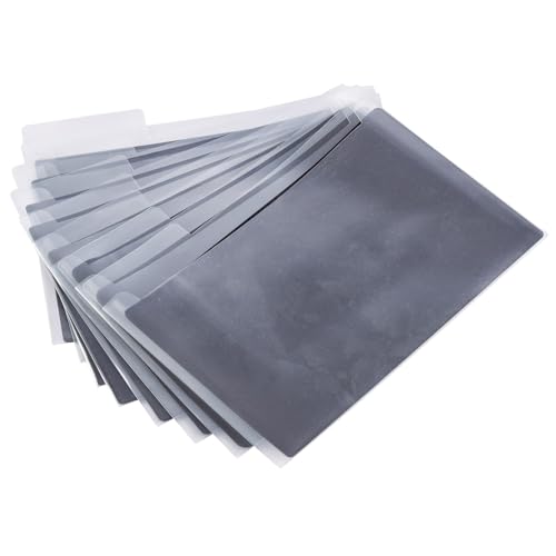 "Vaessen Creative Magnetic Sheets 9 x 5.7"" - 8 Extra Plates in Clear Envelopes for Card and Cutting Die Storage - for Scrapbooking, Journaling and Crafts"