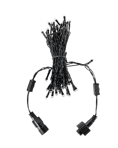 WeRChristmas LED String Lights, Black Cable