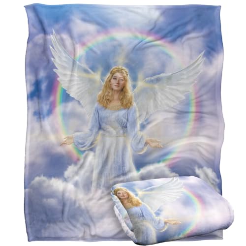 Jq Licensing - Jlo Angel Rainbow Silky Touch Super Soft Throw Blanket 152 X 127 Cm