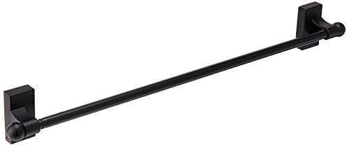 "Rod Desyne Mag-12 Magnetic Curtain Rod, 17-30"", Black"