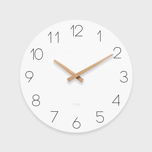 mooas Flat Wood Wall Clock (Big)???