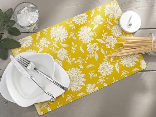 Calitex - Set of 6 PVC Place Mats Massala 44 x 28 cm