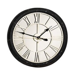 Premier PREM - 2200895 Wall Clock, Metal, Plastic and Glass