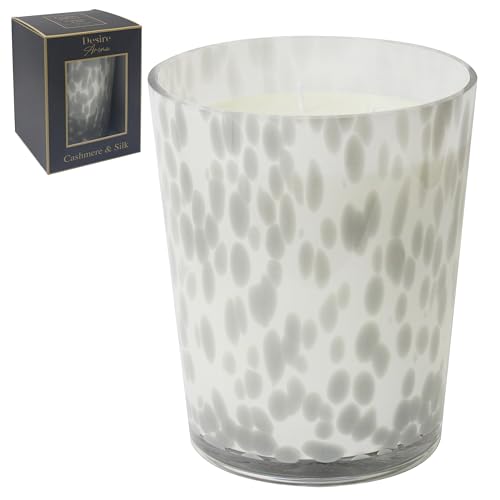 Lesser & Pavey Desire Aroma 2000g Cashmere & Silk Candle for Fragrance - Scented Candles Gifts for Women & Men - Decorative Accessories for Home Decor - Aromatherapy Large Candle for Any Celebrations