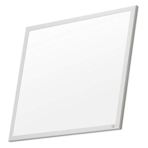 Maclean MCE540 WW LED Panel Ceiling Light 40W Flicker-Free Super Slim Lamp Lighting Ceiling Light IP20 3200lm (Warm White, 595x595x8mm)