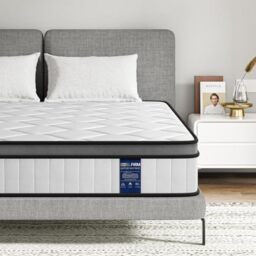 BedStory Small Single Mattress 75x190cm – 22cm Thick Pocket Sprung Mattress for Pressure Relief & Comfort Sleep