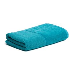 Möve Bamboo Luxe towel 50 x 100 cm made of 60% cotton / 40% viscose from bamboo cellulose, ocean
