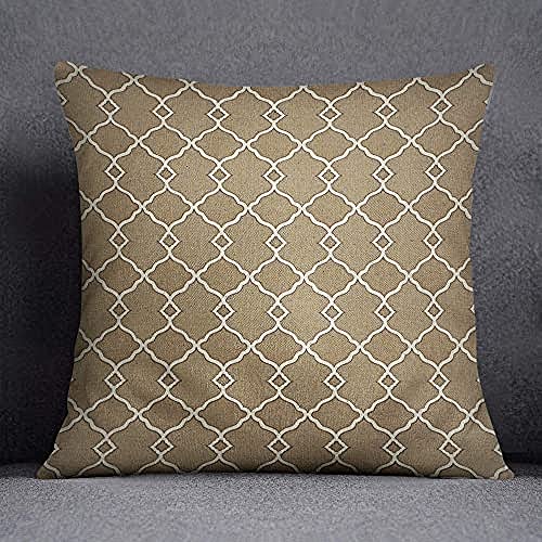 Bonamaison Decorative Cushion Cover, Cotton Polyester, Multicolor, 45x45